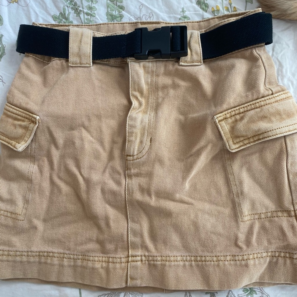 PACSUN BUCKLE SKIRT
